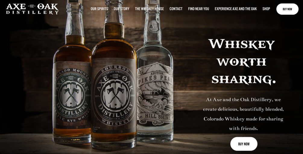StoryBrand Website Example Axe and the Oak