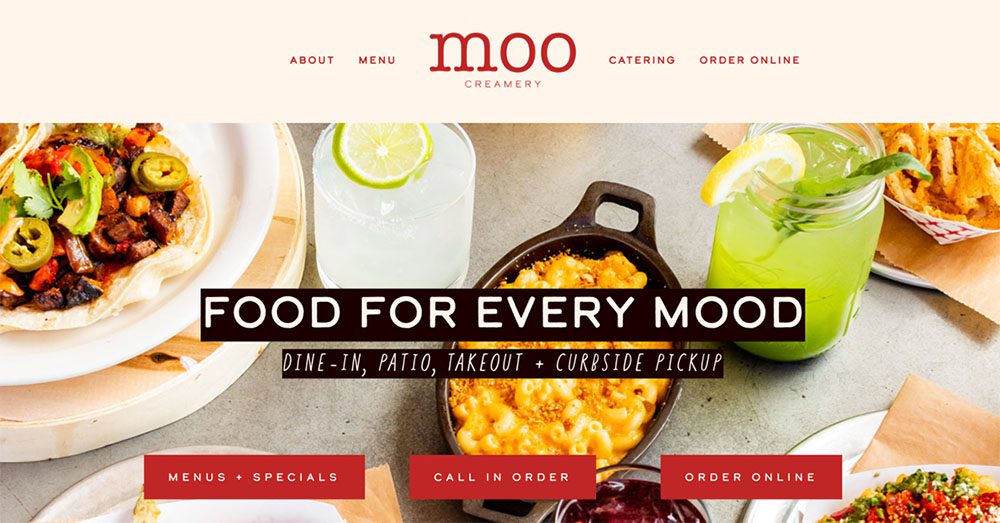 StoryBrand Website Example Moo Creamery