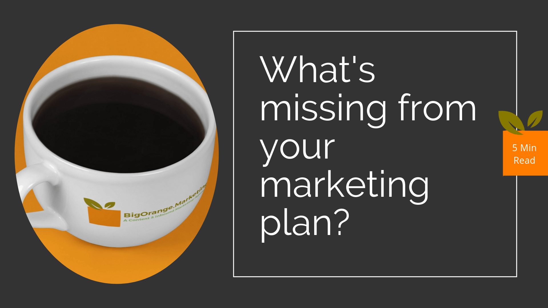 5 Things Missing From Your Marketing Plan or Website