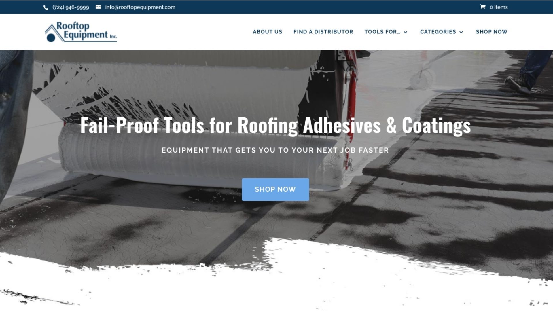 Rooftop Equipment Inc. StoryBrand Website
