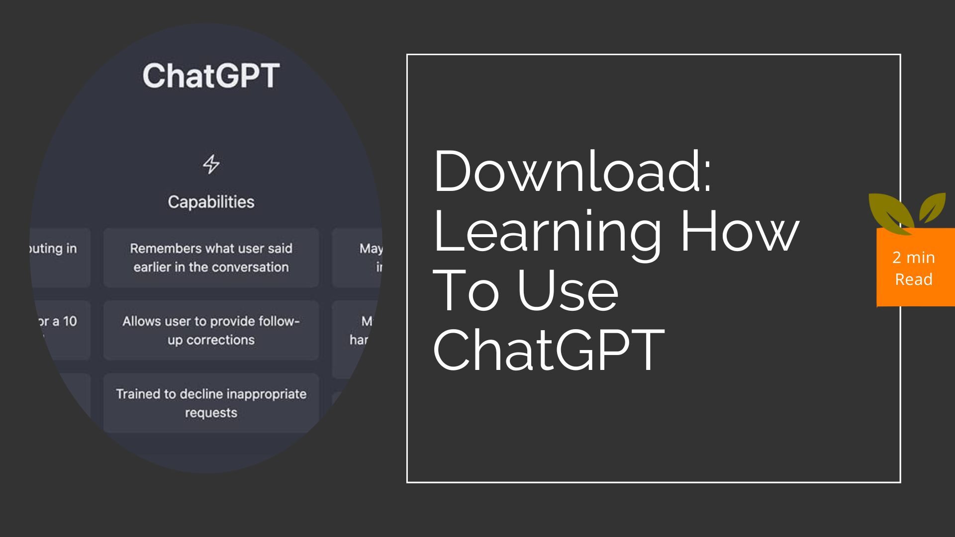 Downloadable Learn How to use ChatGPT