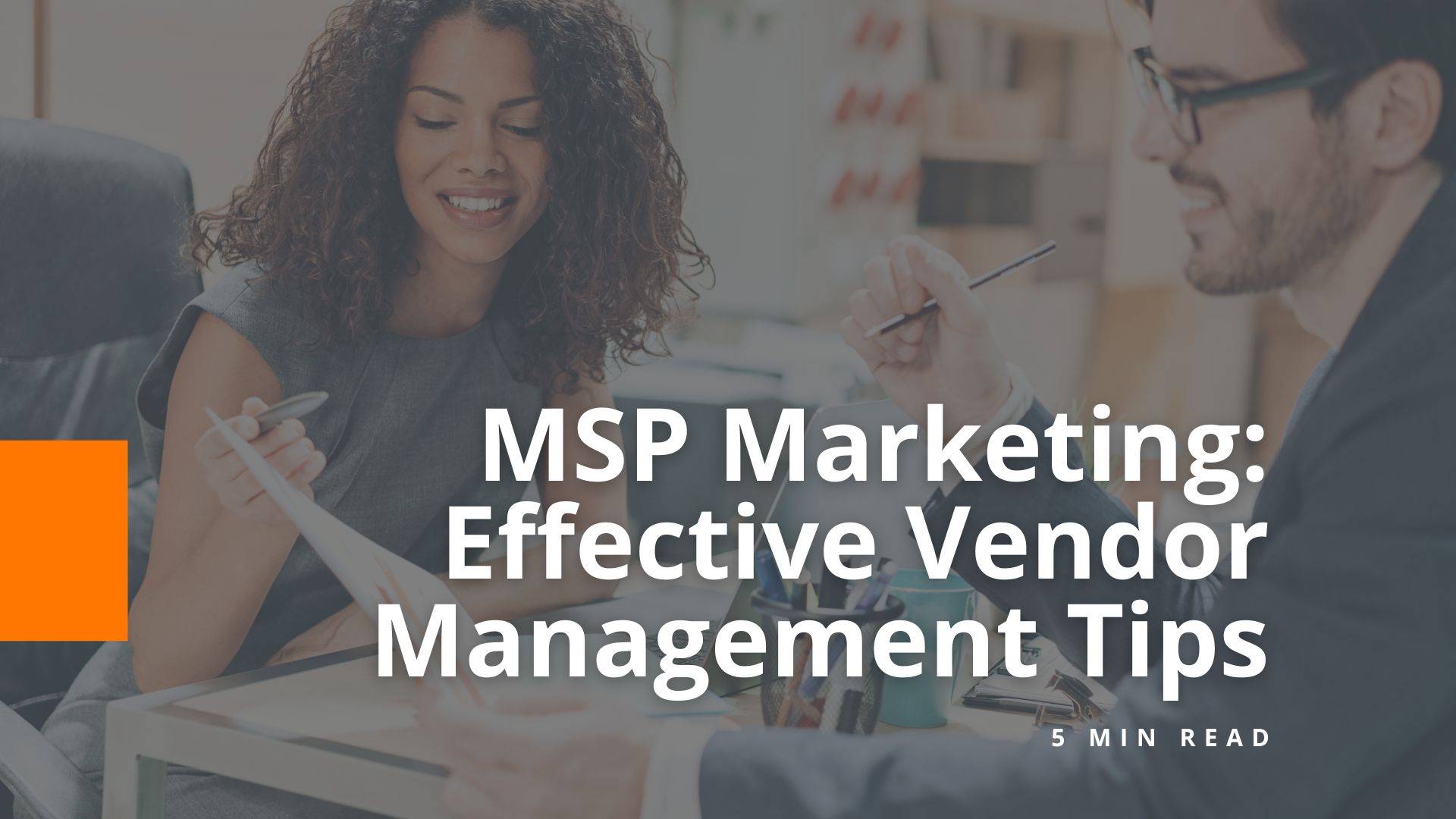 Effective Vendor Management MSP