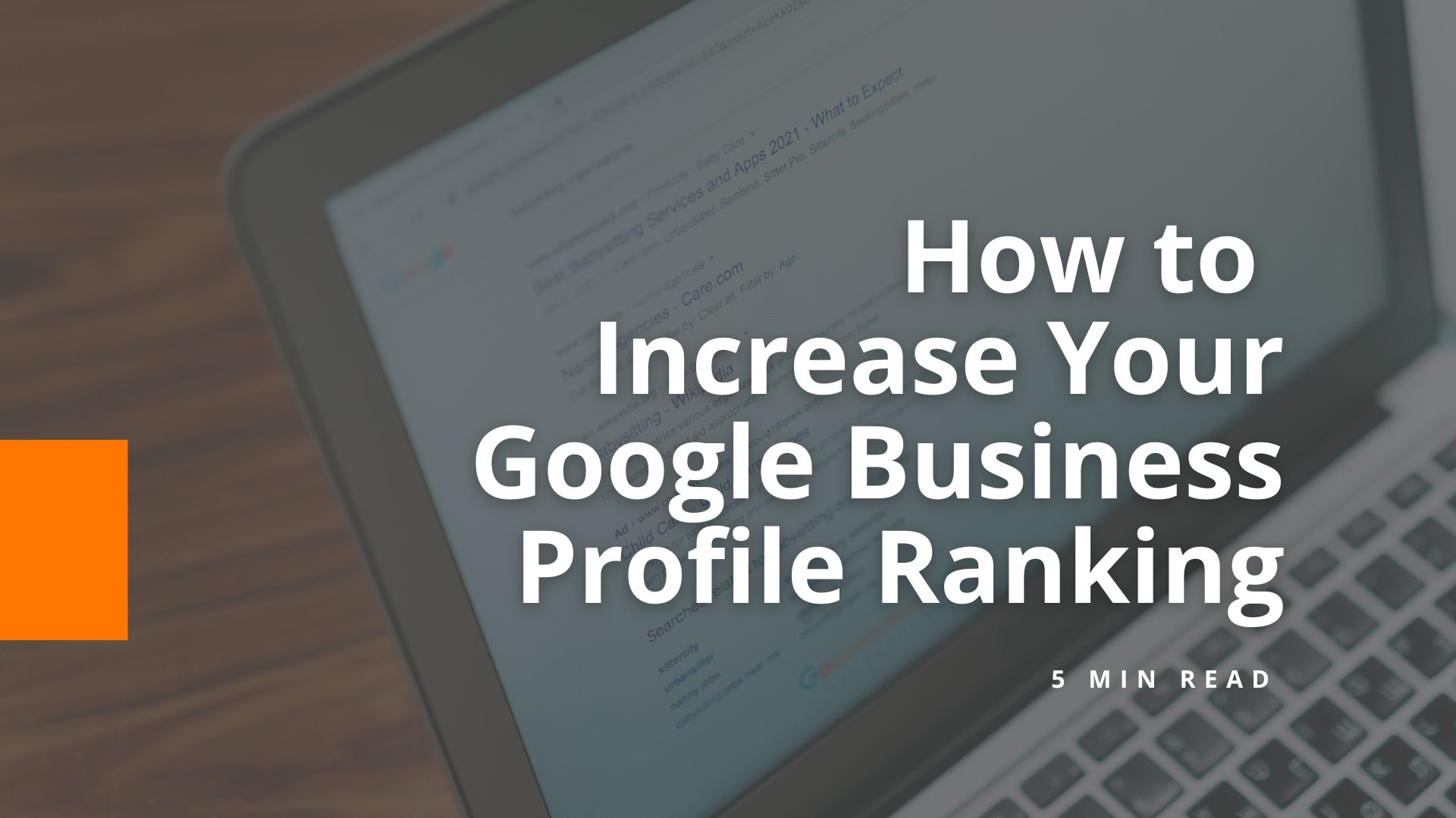 Google Business Profile Optimization - BigOrange Marketing